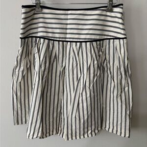 Ann Taylor striped knee length skirt